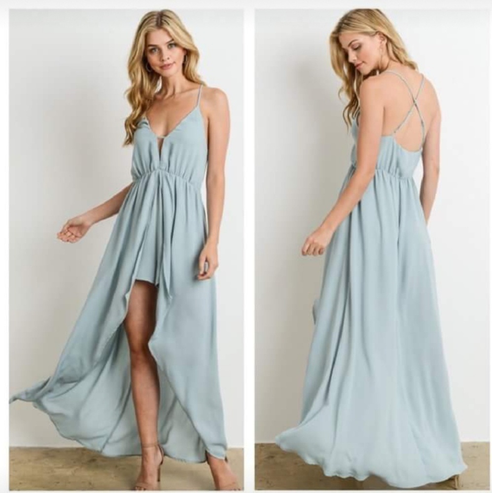 Romper maxi dress